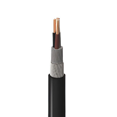 Armored Copper Low Smoke Zero Halogen Power Cable SWA 0.6/1 KV 3x4mm