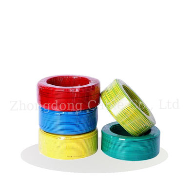 1mm 1.5mm 2.5mm 4mm 6mm Electrical Cable Copper Conductor Flame Retardant PVC Insulated