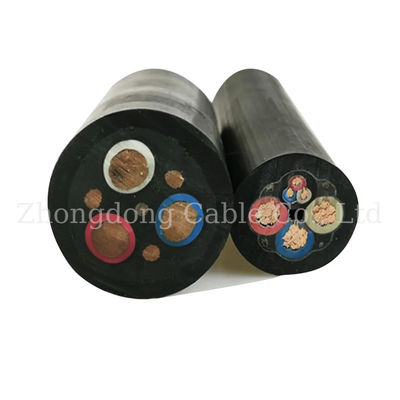 IEC Standard Flexible Rubber Cable Mining H07RN-F Rubber Insulated Power Cables