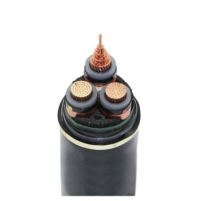 PVC Sheathed 3 Core XLPE Cable Corrosion Resistant With Aluminum Copper Conductor