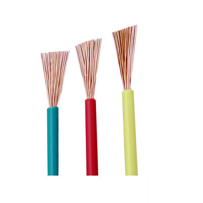 Flexible Copper Electrical Cable Low Voltage BVR 1.5m 10mm PVC Insulation