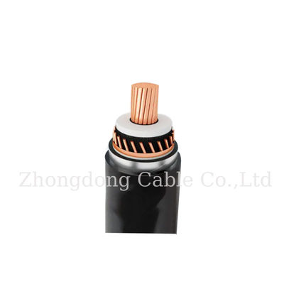 69kV Copper Wire Screen HV Power Cable IEC 60840 Standard XLPE Insulation