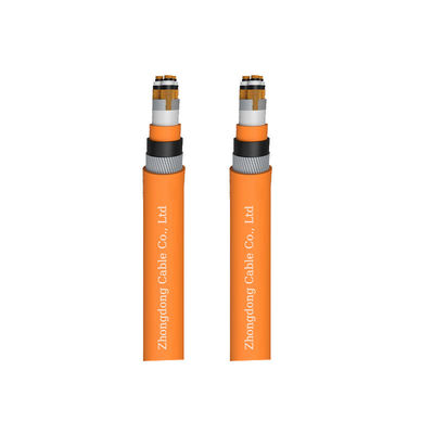 3 Core Screened Medium Voltage Power Cables With PVC Sheathed Stranded Conductors
