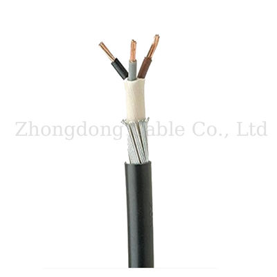 Cu XLPE PVC SWA PVC 3 Core Armored Cable XLPE Insulated Electrical Wire