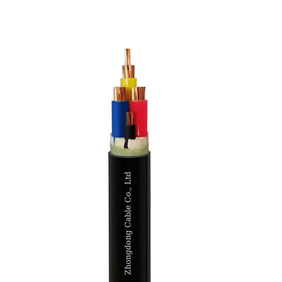 Fire Proof XLPE Insulated Power Cable 3 Core And Earth Cable 3+1 Unarmoured