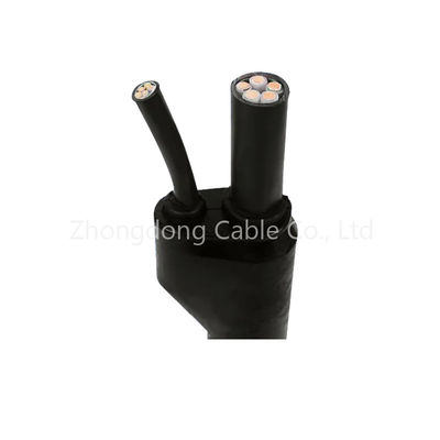 Black Prefabricated Branch Flexible Cable For Easy Routing Vertical Power Distribution