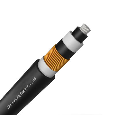 Single Core Aluminium Conductor Cable Shield Steel Tape Armoured XLPE Insulated 12/20kV