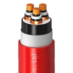 26/35kV Underground XLPE Insulated PVC Sheathed Cable With Metal Tape Armouring