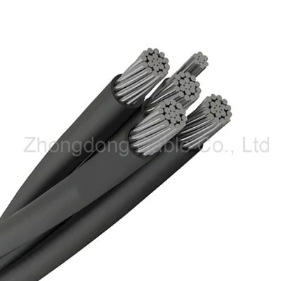 NFC 33-209 Stranded Aerial Bundled Cable ABC PE XLPE Insulated ABC Cable OEM