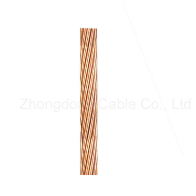 Solid Stranded 70Sq.Mm Bare Copper Conductor For Overhead Power Line