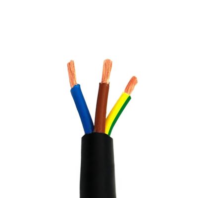 Flexible PVC Sheathed Shielded Instrument Cable Cold Resistant Stranded Copper Wire