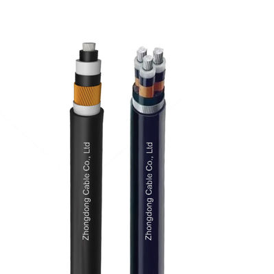 Medium Voltage Steel Tape Armored Cable AA-8000 Series Copper Wire Shield