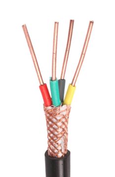 EAC Certificated Screened Control Cable KVVGeng CU/PVC/CWS/PVC Braided Shielded Flame-retardant