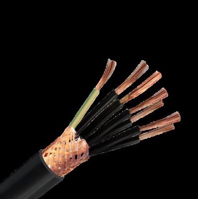 EAC Certificated Screened Control Cable KVVGeng CU/PVC/CWS/PVC Braided Shielded Flame-retardant