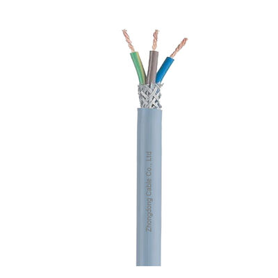 CY PVC YSLCY Flexible Control Cable with Copper  Braiding and PVC Sheath for instrumentation