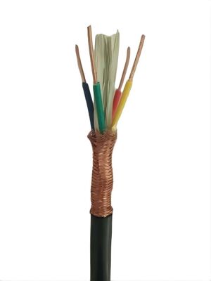 Custom Logo Low Voltage Control Cable with XLPE Insulation PVC Braided Shielded Flame-retardant for Industrial Use