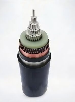 Aluminium Alloy Conductor Medium Voltage Power Cable 3.6-35kV AL/XLPE/CWS/CTS/STA/PVC for Power Distribution Networks