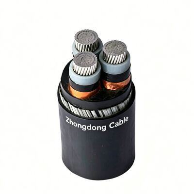 26/35kV 3 Core Fire Resistant Aluminium Conductor Power Cable for Photovoltaic Project