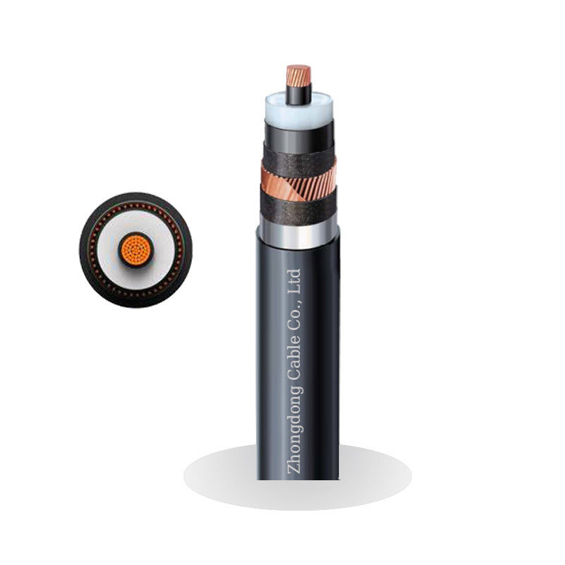 Steel Wire Armour SWA High Voltage Power Cable Copper Screen XLPE Insulated