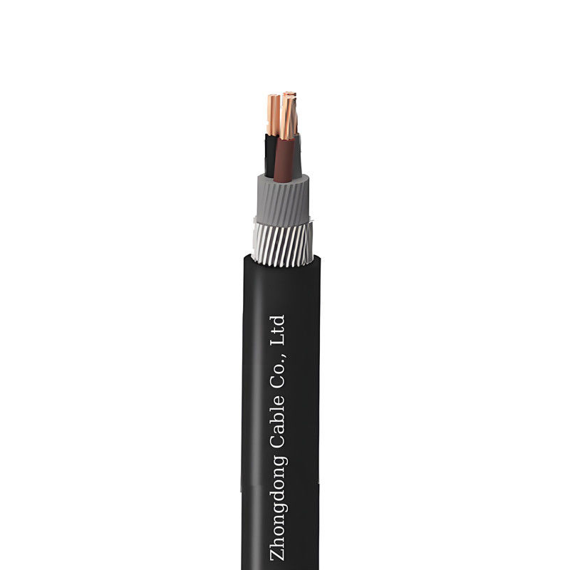 IEC 60502 STA Armoured Electrical Cable Three Core For Underground Use