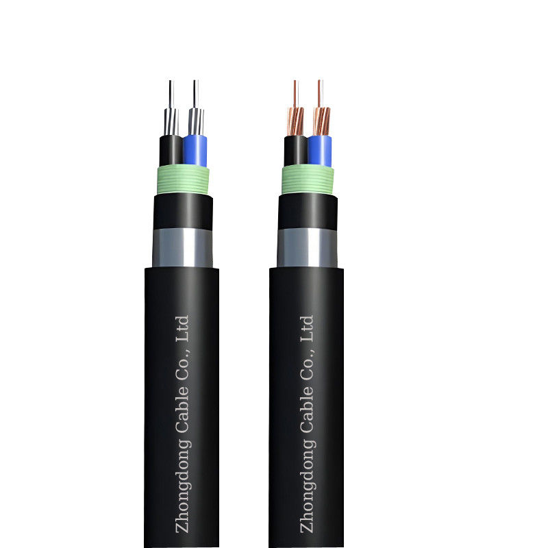 Steel Tape Armoured STA Low Voltage Cable Two Core XLPE Insulated CU AL Conductor