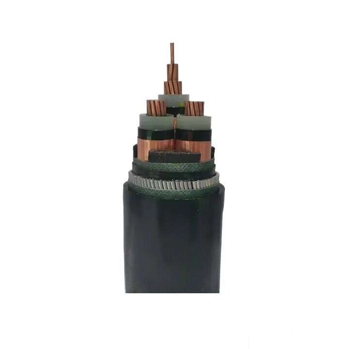 XLPE Insulation PVC Sheath Medium Voltage Wire SWA Armour 8.7KV 15KV MV Cable