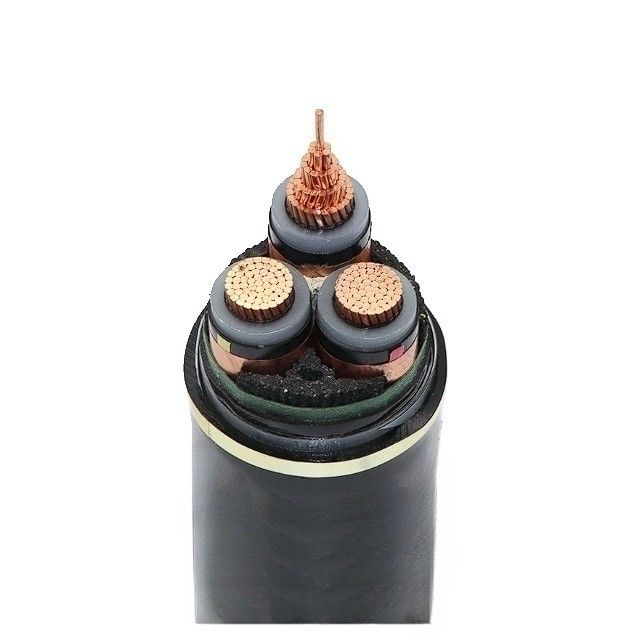PVC Sheathed 3 Core XLPE Cable Corrosion Resistant With Aluminum Copper Conductor