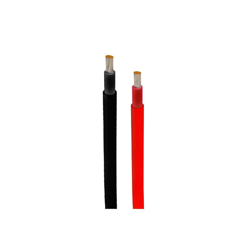 Photovoltaic PV Cable Solar Cable  H1z2z2-k Copper Core  XLPO Jacket 6mm2 4mm2 1500v