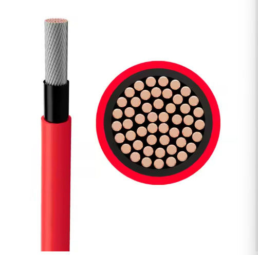 Tinned Copper DC Photovoltaic Solar Cable for Solar Panels 4mm2 6mm2 10mm2 16mm2 1000V 1500V