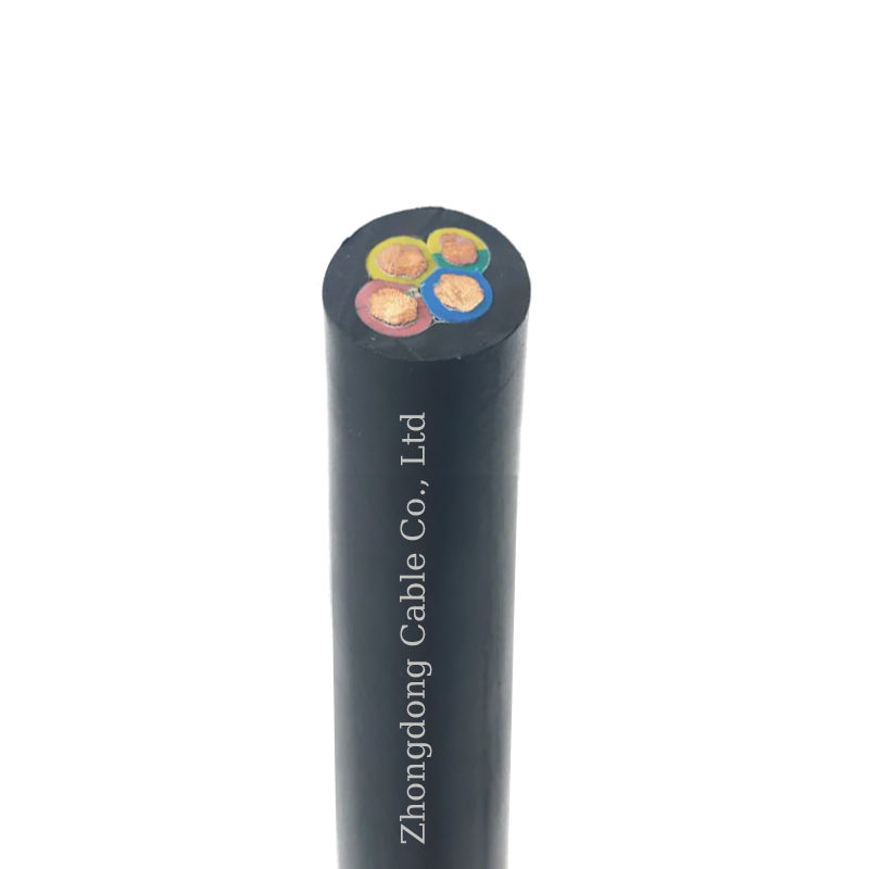 Flexible Copper Conductor Rubber Insulated Cable 300/500V  IEC 60245 57 Rubber Cable
