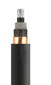 35kV MV Aluminium Conductor Copper Tape Screen Cable AL/XLPE/CTS/PVC NA2XSY NA2XSEY