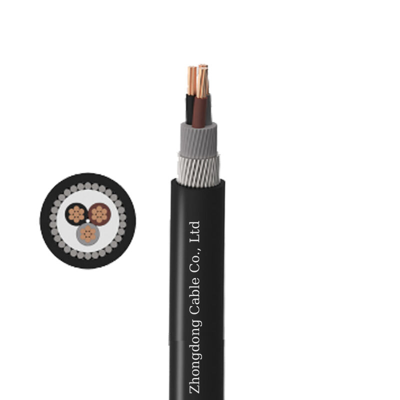 Three Core 0.6/1kV Low voltage Power Cable 1.5mm2 to 400mm2 EAC Certified Cable