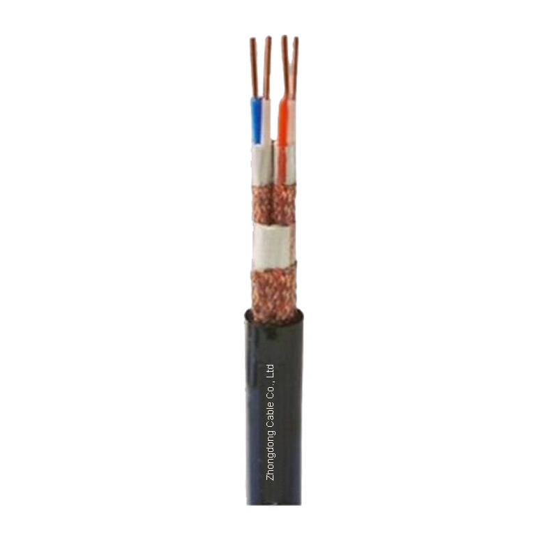 Copper Braided Screened Control Cable with PVC Insulation and Sheath for Multi-core Applications