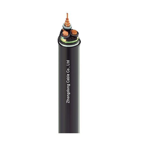26/35kV Xlpe Insulated  Swa Armoured  Medium Voltage Pure 3x240mm2 Copper Underground Power Cable