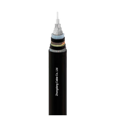 Single Core Aluminium Conductor Power cable  Medium Voltage Underground Cable for Electrical Use