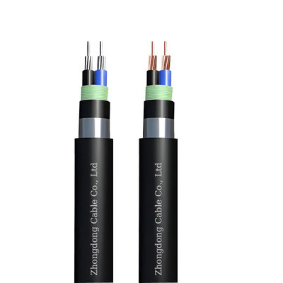 Cable à basse tension STA blindé à bande d'acier à deux cœurs XLPE à conducteur CU AL isolé