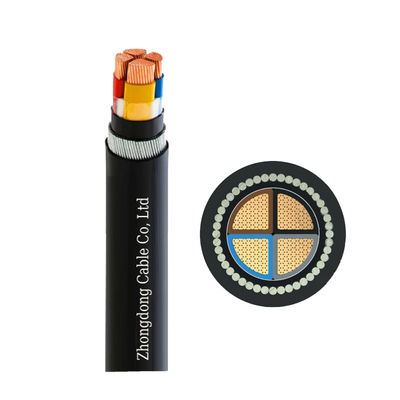 SWA alambre de acero blindado de baja tensión cable de cobre conductor XLPE Insultado 0.6/1 KV