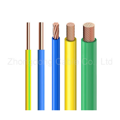 BVR Copper Conductor Ηλεκτρικό καλώδιο PVC Απομονωμένα καλωδίων χαλκού