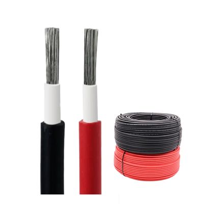 Kabel Surya DC H1z2z2-k 6mm2 4mm2 1500v Flame Retardant Sheath untuk Panel Surya