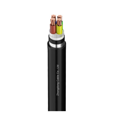 Kabel Niskiego Napięcia Ognioodporny 4-żyłowy 0.6/1kV CU/XLPE/STA/PVC Kabel Przemysłowy