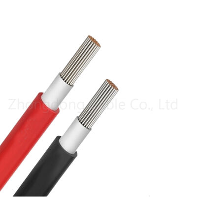 Ποιότητα Καλώδιο Ηλιακό PV1-F 4mm² 6mm² Επικασσιτερωμένο Χαλκό LS0H Μονωμένο με Διπλή Επένδυση Πιστοποιημένο EN 50618 TUV για Καλωδίωση Φωτοβολταϊκών Συστημάτων Εργοστάσιο