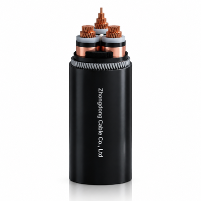 Calidad Cable de Cobre LSZH SWA de 3 Conductores de 8.7/15kV para Distribución Subterránea de Energía | IEC 60502-2 Fabricación